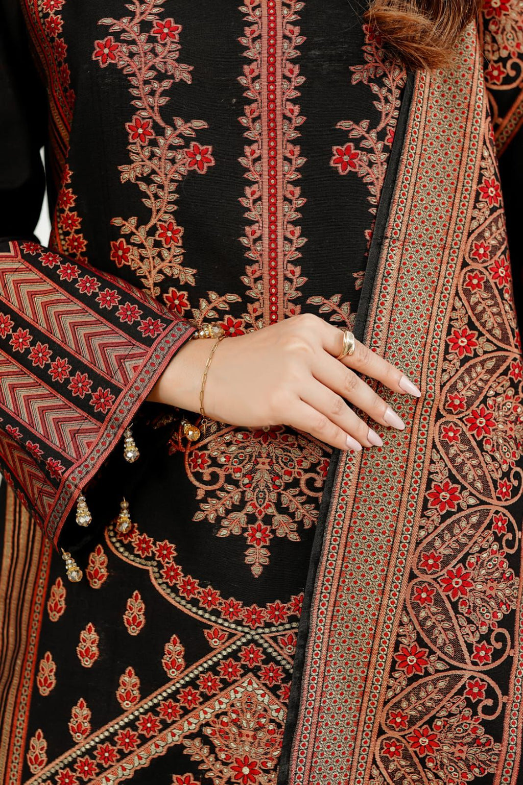 Luxury Lawn Jacquard (Unstitched 3-Piece) #1