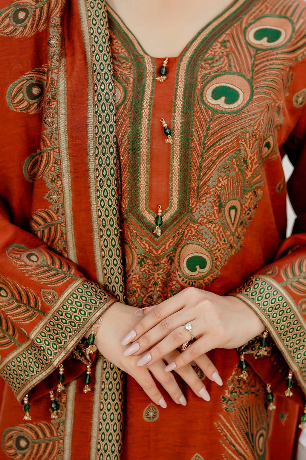 Luxury Lawn Jacquard (Unstitched 3-Piece) #3